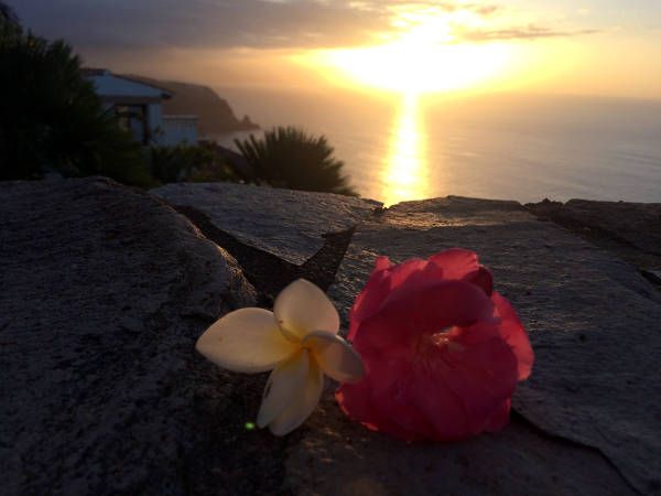 Abendstimmung an der Küste von Teneriffa